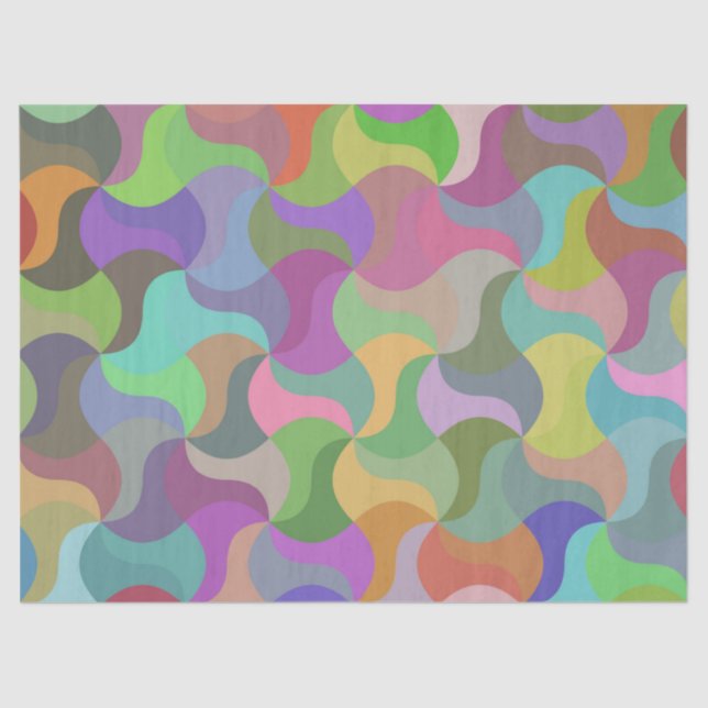 pastel mosaic tissue paper (Front)