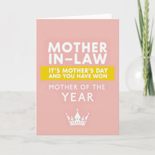 Pastel Mothers Day Crown Card