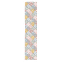 Pastel Mudcloth | Terracotta Tile Diamond