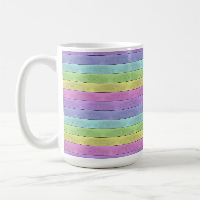 PASTEL MULTI COLORED MUG (Left)