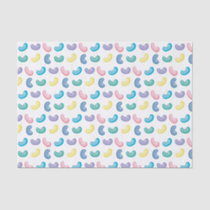 Pastel Multi - Coloured Jelly Beans Pattern Tissue Paper