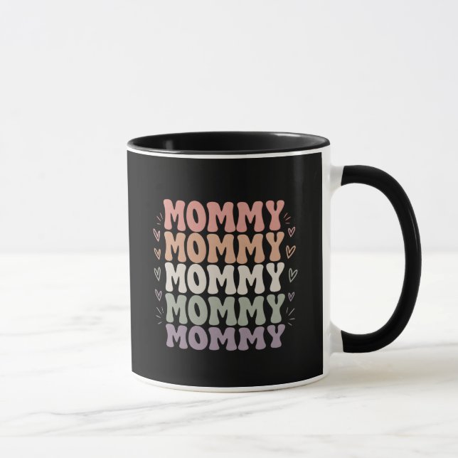 Pastel Mummy Typography Mug | Mother’s Day Gift (Right)