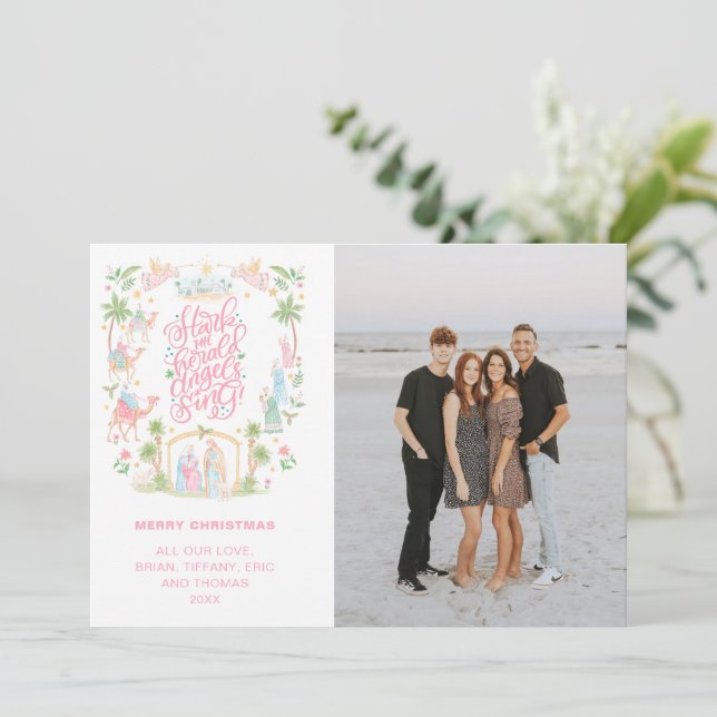 Pastel Nativity | Hark the Harold Angels Sing (Standing Front)