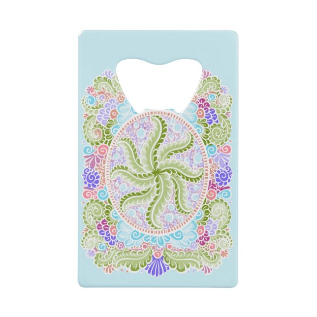 Pastel Nature Mandala Art (Front)
