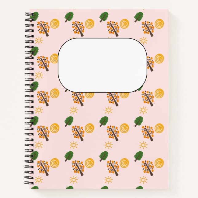 Pastel Nature Notebook (Front)