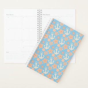 Pastel Nautical Pattern Planner