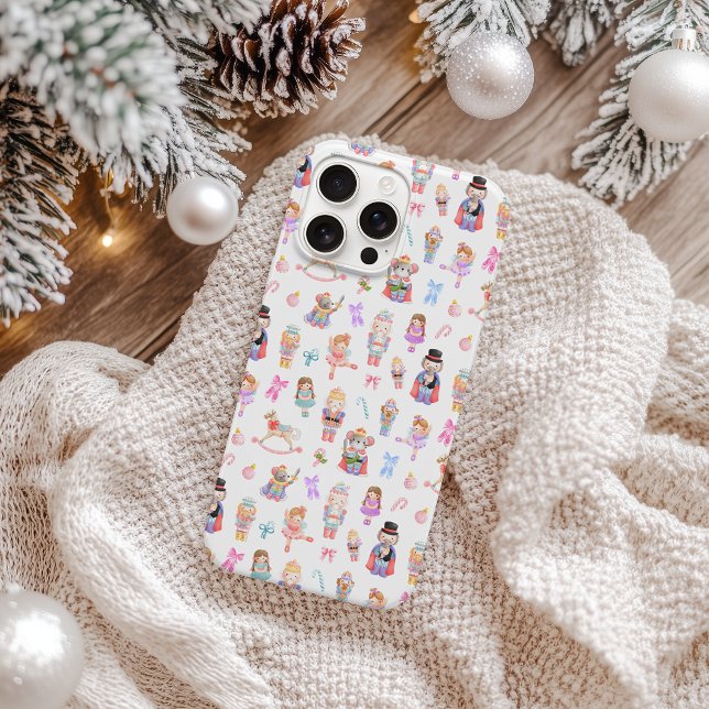 Pastel Nutcracker Pattern Case-Mate iPhone Case (Creator Uploaded)