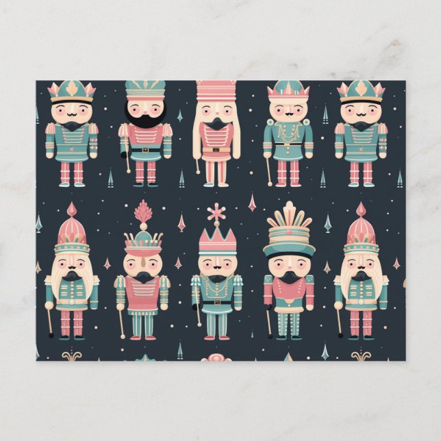 Pastel Nutcracker Postcard (Front)