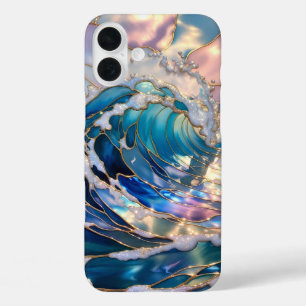 Pastel Ocean Wave Aesthetic Phone Case