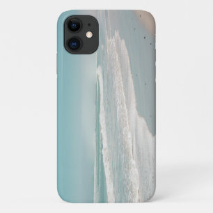 Pastel Ocean Waves Beach iPhone 11 Case