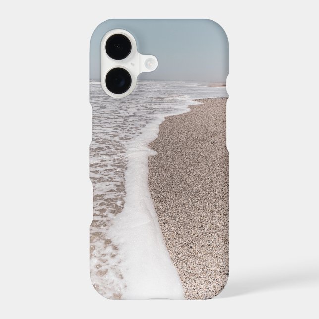 Pastel Ocean Waves Beach iPhone 11 Case (Back)