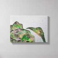 Pastel Oil Painting in Canvass