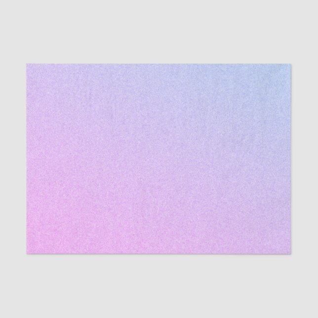 Pastel Ombre Glitter Tissue Paper (Front)