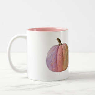 Pastel Ombre Wave Pumpkin Mug