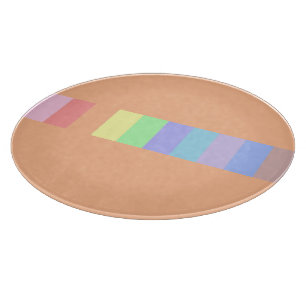 Pastel Orange Cutting Board