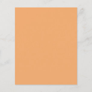 Pastel Orange Flyer