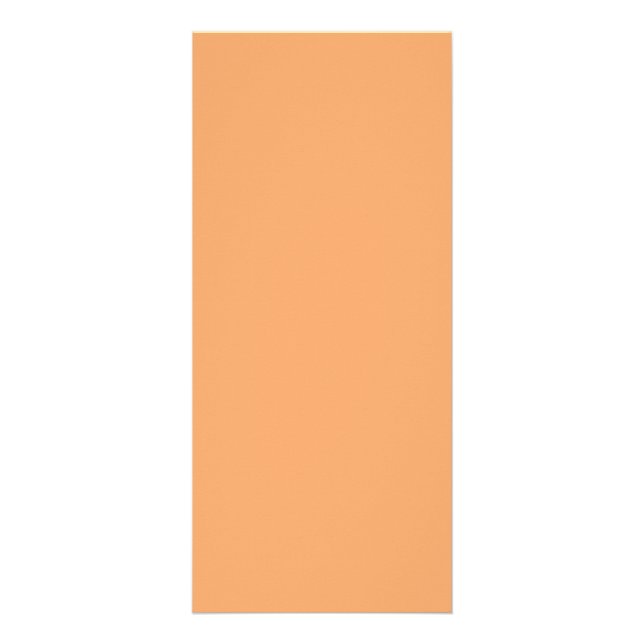 Pastel Orange Rack Card (Front)