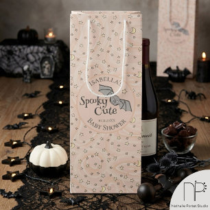Pastel Orange Spooky Cute Gift Bag