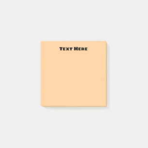 Pastel Orange/Yellow Post-it Notes