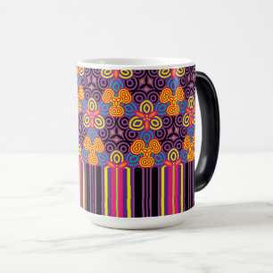Pastel Ornament Pattern with Seamless Design Magic Mug