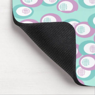 Pastel Ovals Mouse Mat