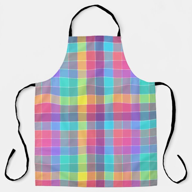 Pastel Overlap Apron (Front)