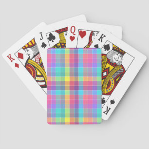 Pastel Overlap Playing Cards