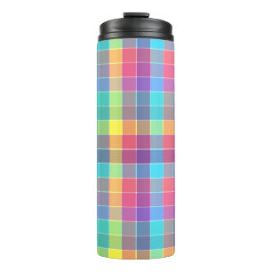 Pastel Overlap Thermal Tumbler
