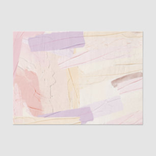Pastel Paint Brush Strokes Tissue Paper