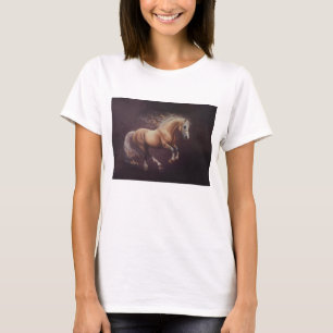 Pastel Painting Of A Running Horse T-Shirt