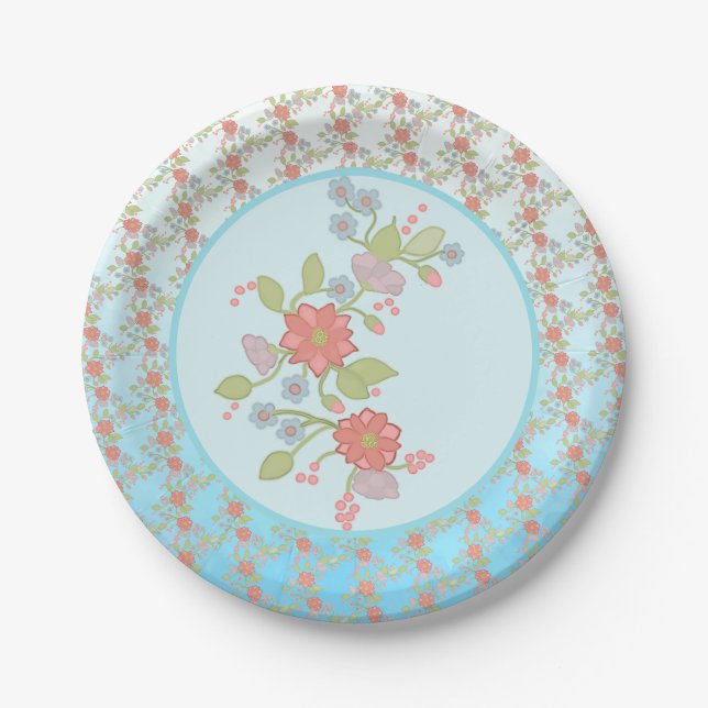 pastel  paper plate (Front)