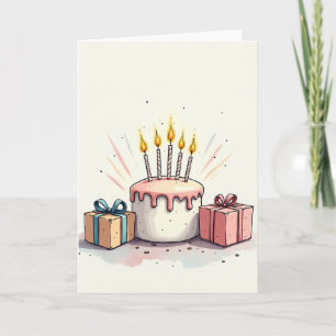 Pastel Party Gifts Card