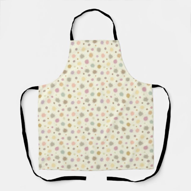 Pastel Party Pollen - seamless pattern.   Apron (Front)