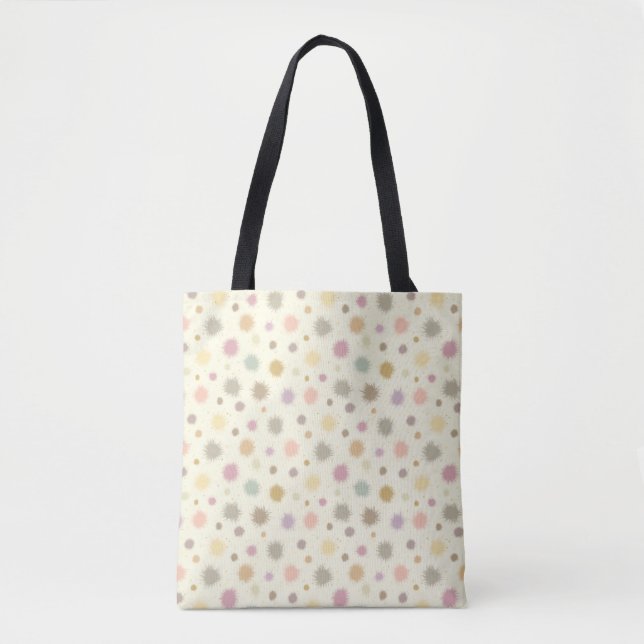 Pastel Party Pollen - seamless pattern.  Tote Bag (Front)