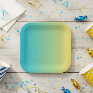Pastel partyware/Paper plates/Birthday party Paper Plate