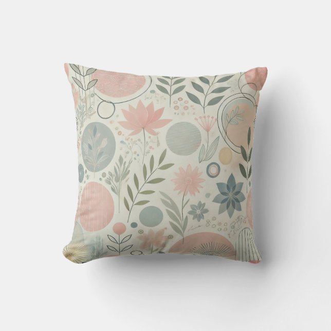Pastel Pattern Cushion (Front)