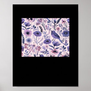 Pastel Pattern - Whimsigoth Cottagecore Poster