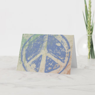 PASTEL PEACE Greeting Card