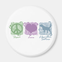 Pastel Peace, Love, and Llewellin Setters