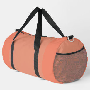 Pastel Peach All Purpose Travel Gym Weekend  Duffle Bag