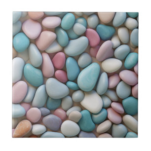 Pastel Pebbles Ceramic Tile