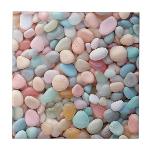 Pastel Pebbles Ceramic Tile