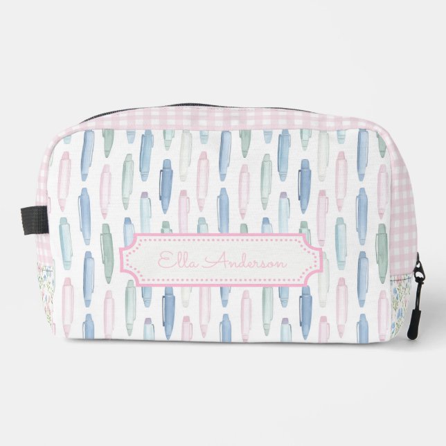 Pastel Pens | Pencil Pouch (Front)