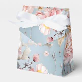 Pastel Peony Favour Box