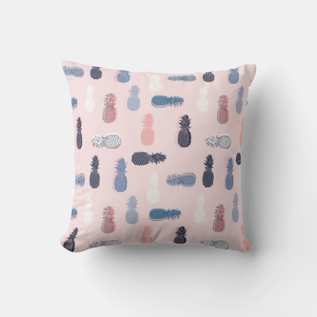 Pastel Pineapple Delight Cushion (Front)
