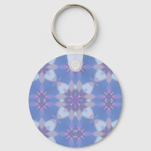 Pastel Pink and Blue #1 Key Ring