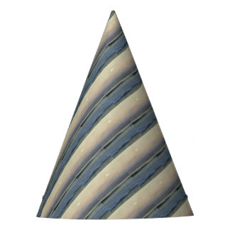 Pastel Pink and Blue Dalyan Beach Sunset  Party Hat