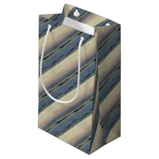 Pastel Pink and Blue Dalyan Beach Sunset Small Gift Bag
