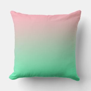Pastel pink and pale green should always be seen  cushion