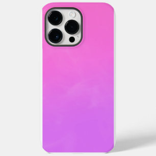 Pastel Pink and Purple Gradient Ombre iPhone Case